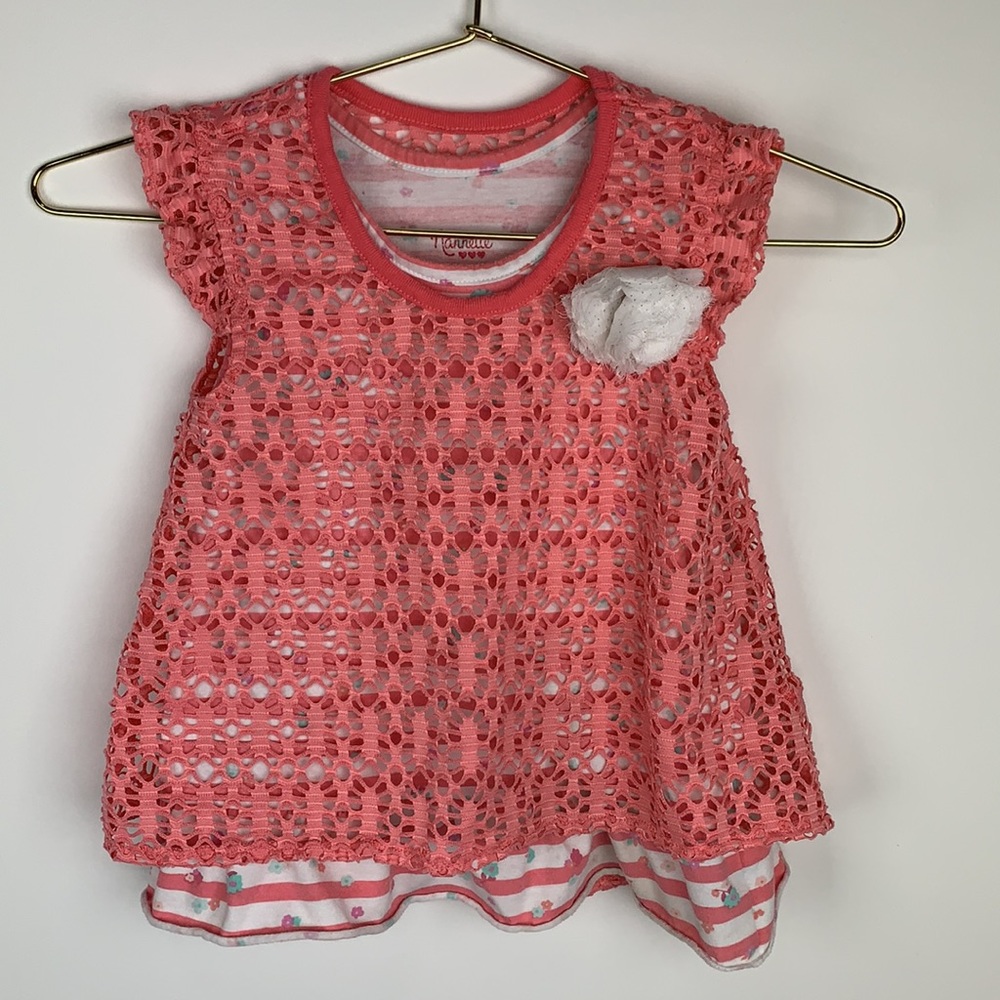 Gap Kids & Nannette Shorts & Shirt Bundle Girl’s 6 - Picture 2 of 9